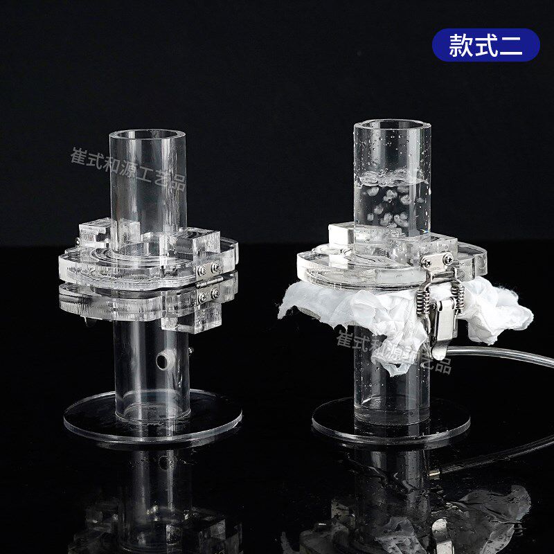 亚克力透气防漏水测试仪器纳米涂层布料薄膜壁纸通气检测演示装置