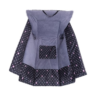 电动三轮车挡风被冬季加绒加厚加大侧翼围脖双面防水防风保暖抗寒