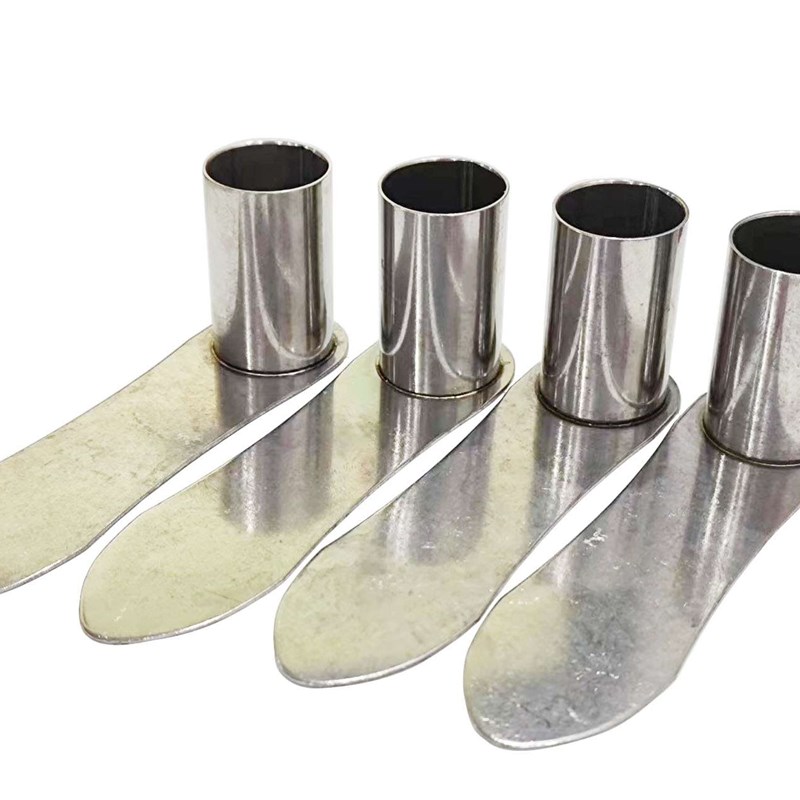 蚊帐配件加d厚不锈钢压脚固定器金属脚掌内径22 毫米25mm底座