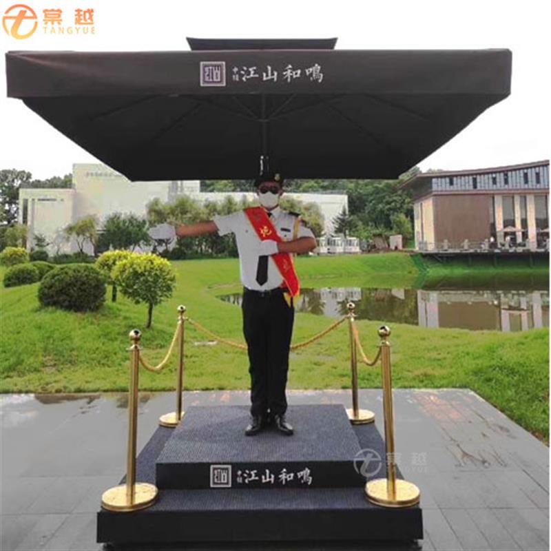 岗亭保安亭户外治安站岗岗亭门岗亭售楼部形象礼宾岗亭保安站岗台