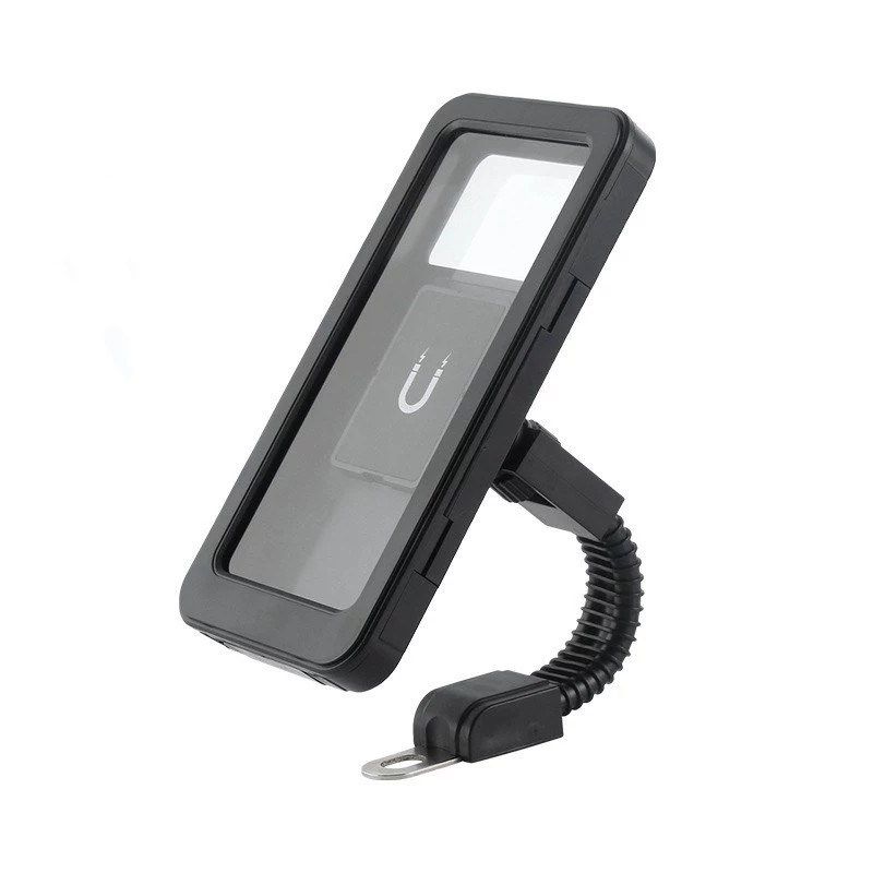 电动车防水导航手机支架2025款摩托车自行车防雨罩骑行防震手机架