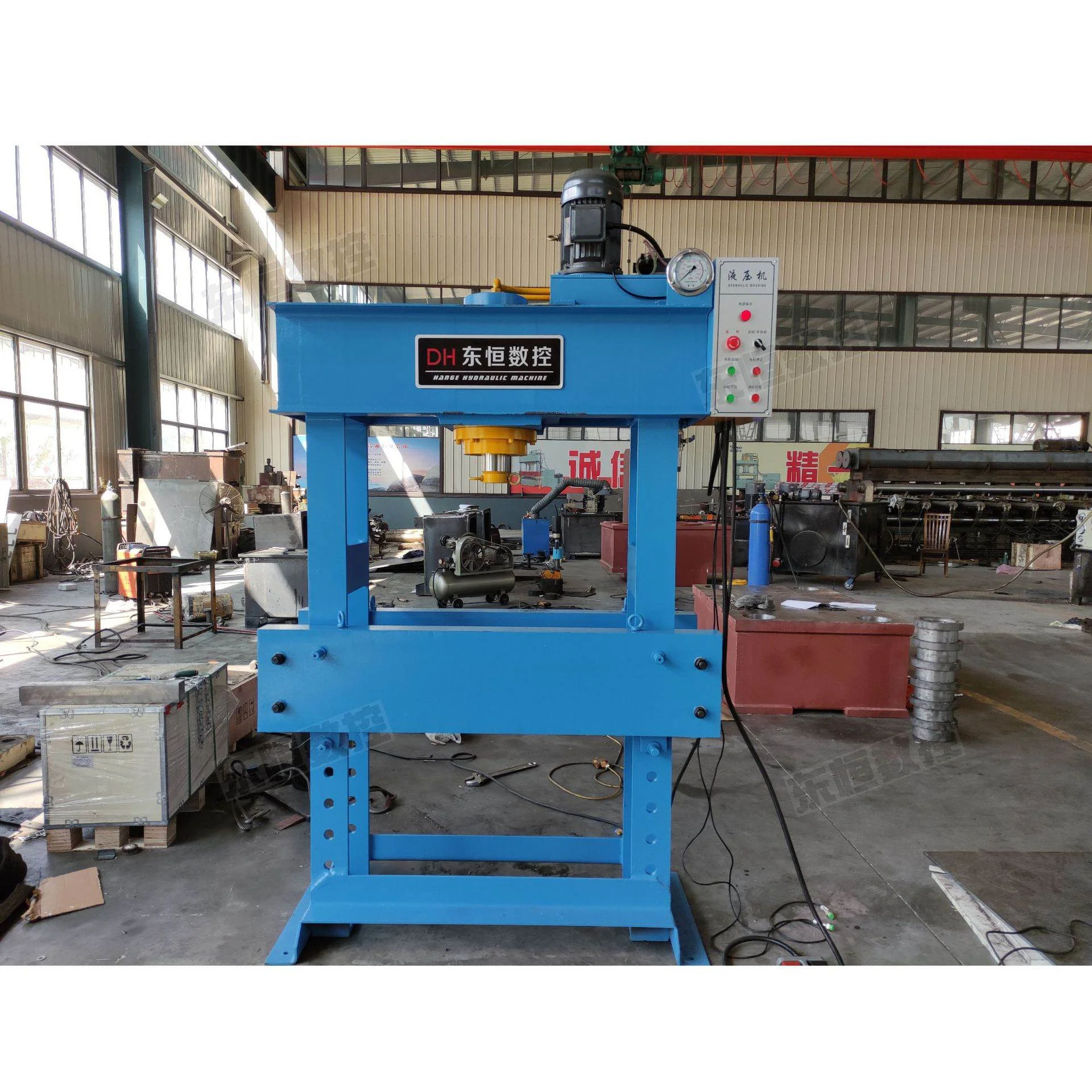 龙门液压机 可上下移动工作台 20t50吨63吨t汽车修理用小型液压机