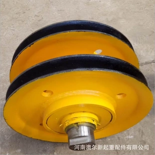 厂家 滑车吊钩滑轮 50t轧制滑轮组滑轮片 起重机吊钩滑轮组