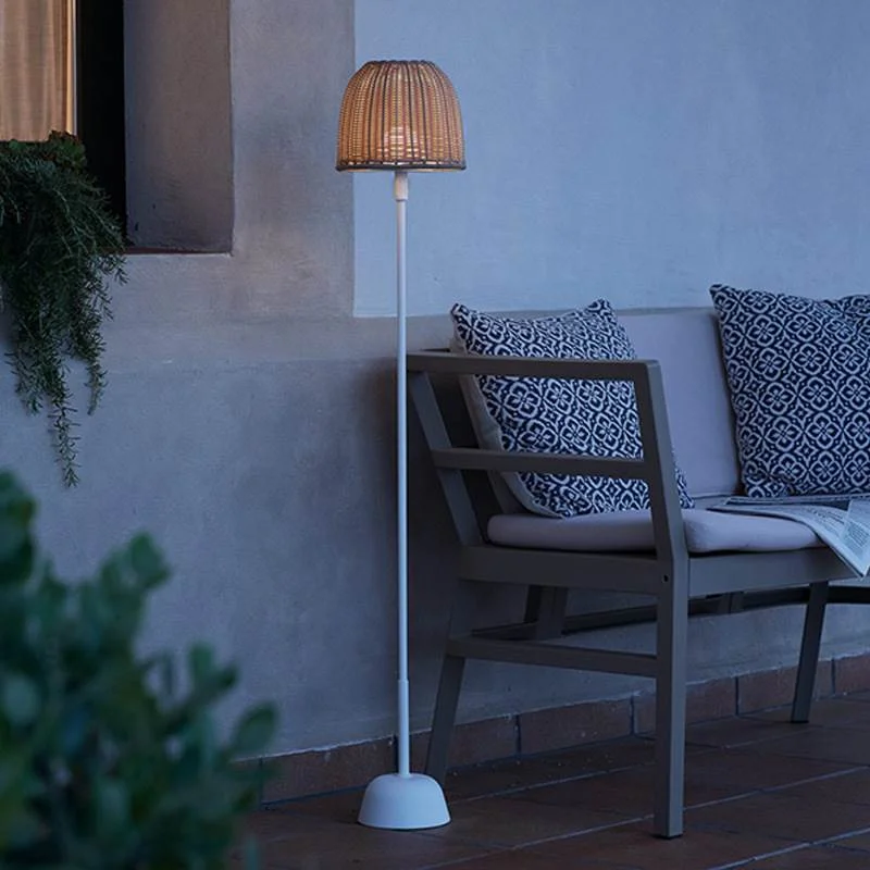 户外灯防水室外落地编织藤艺园林别墅庭院露台景观灯太阳能草坪灯