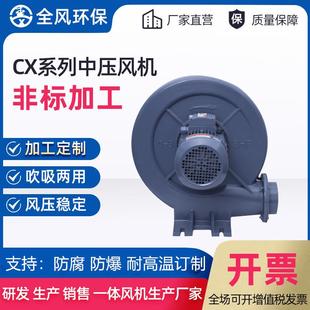 循环增压铝壳风机 隔热型鼓风机 75H AC单相220伏中压风机