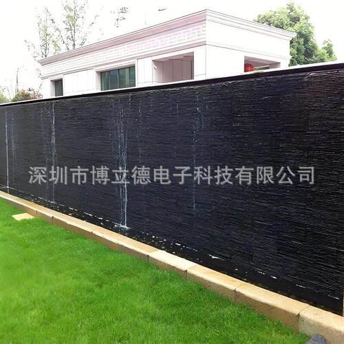 外水幕户墙水景墙人造瀑布网红点观工程喷泉SK-SM-09景厂家提供喷