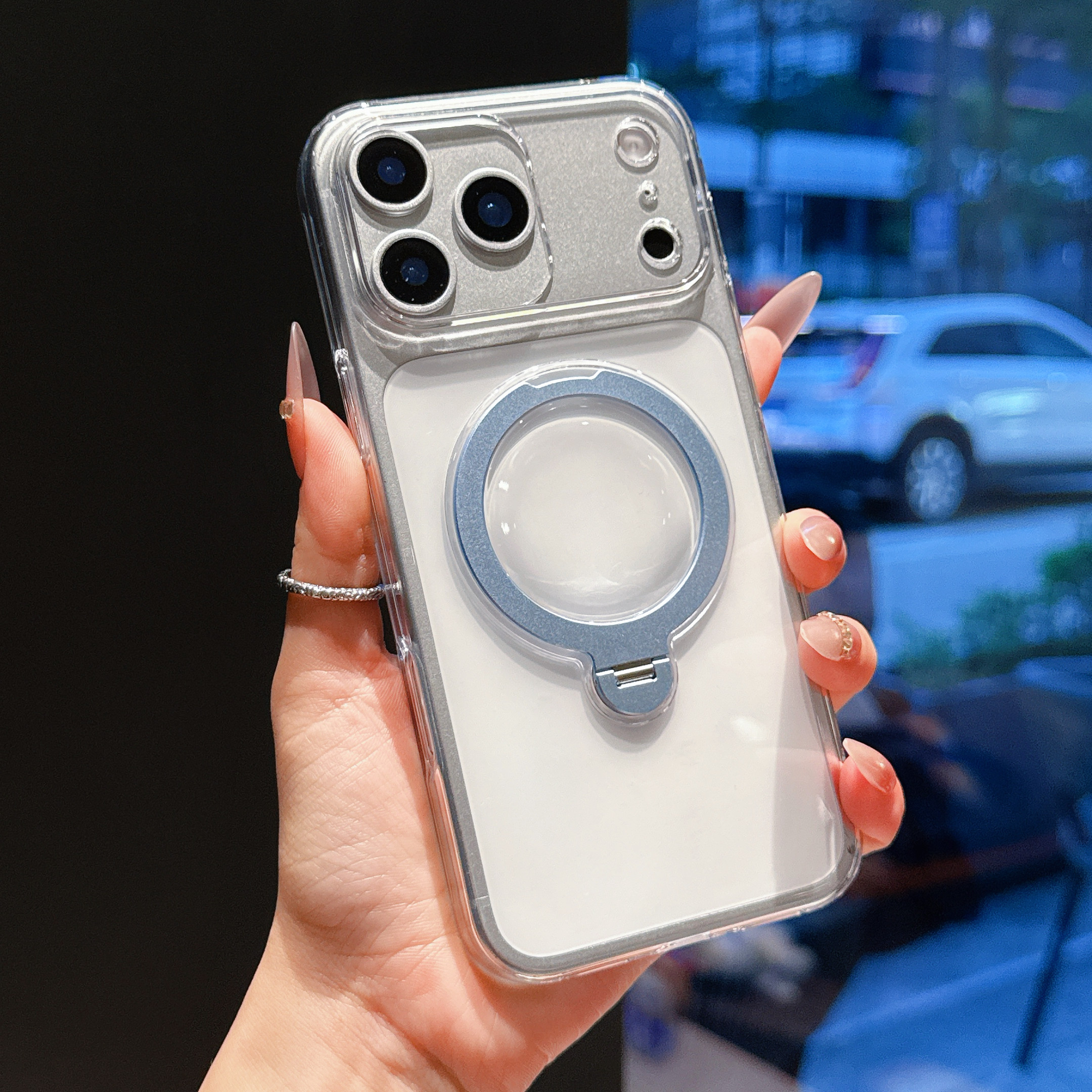 适用苹果17promax手机壳iphone16旋转支点磁吸支架14简约新款13网红女款14pro透明硬壳15pro爆款16pro手机套,3C数码配件,手机保护套/壳,淘宝优惠券,粉丝福利购,淘宝优惠卷