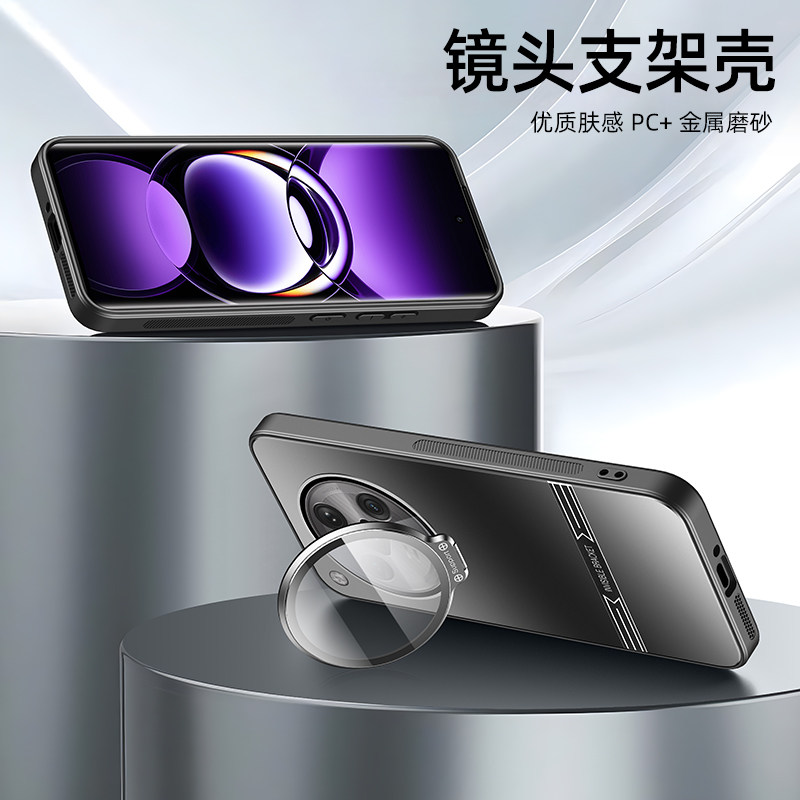 OPPOFindx7手机壳新款磨砂金属镜头全包外壳Findx7ultra保护套防摔超薄网红带镜头膜支男女Findx6pro高级感