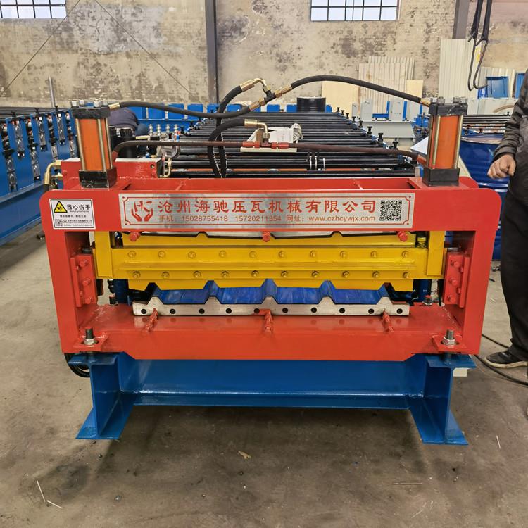 现货销售双层压瓦机 彩钢瓦设备生产厂家 840型900型单板压瓦机