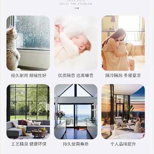 復古折疊門鋁合金客廳隔斷玻璃門廚房陽臺衛生間門復古門 極簡法式
