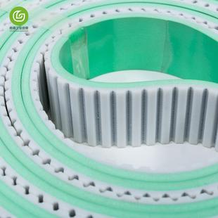 霖工格厂传送带50AT1型0聚氨酯U同PEQZ步带绿色海绵玻璃机械圆弧