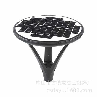 新款私模众星捧月太阳能接电户外灯压铸铝小区别墅公园景观庭院灯