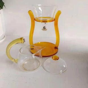 铁家用磁吸壶磁自吸玻璃冲器功夫玻泡璃茶具套装 懒人茶壶茶套装