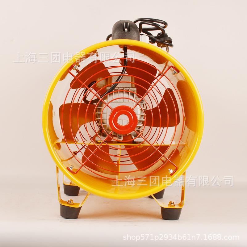 FT安-200/250/S300手提式全轴流工CUU业排风扇低噪道声通风坑排烟