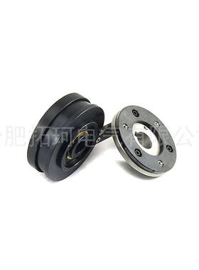 单片干式电磁离合器小板安装离合器10NMA型0.5kw电机离合器传动件