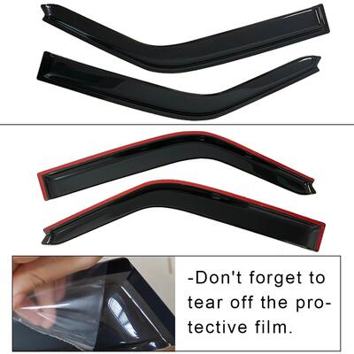 适用大众VW T4 1991-2003 CARAVELLE EuroVan晴雨挡侧窗导流板