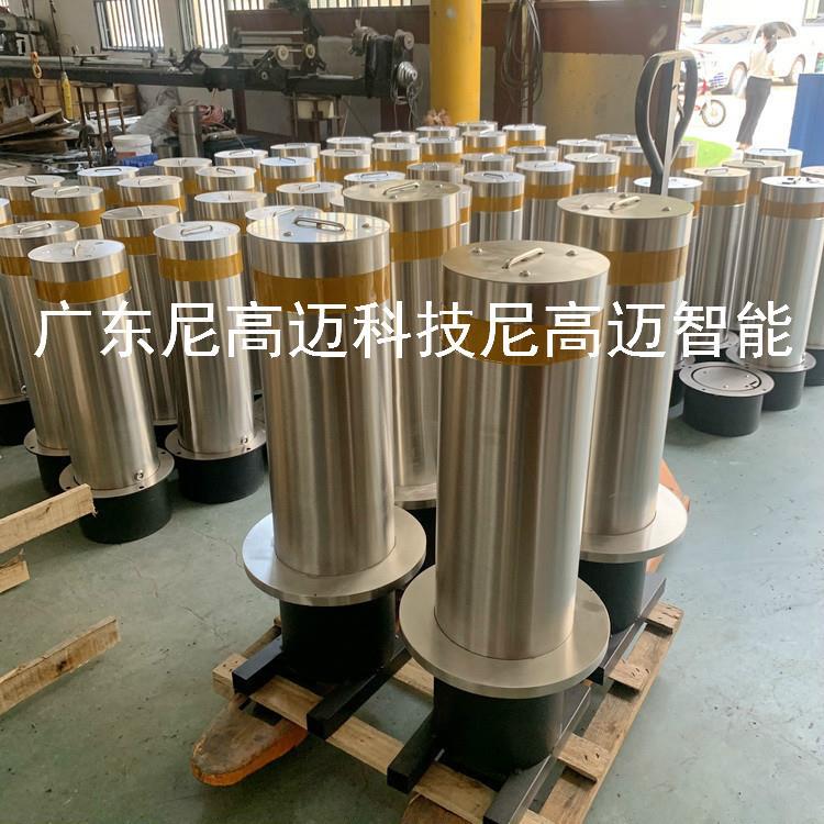 固定式移动路桩邯郸步行街可移动拆卸式防冲撞柱手动不锈钢挡车庄