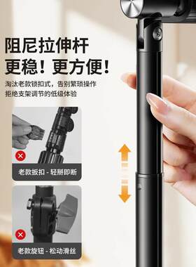 小天手机直播支架手机落地支架直播架拍摄多功能架子网红专业高桌