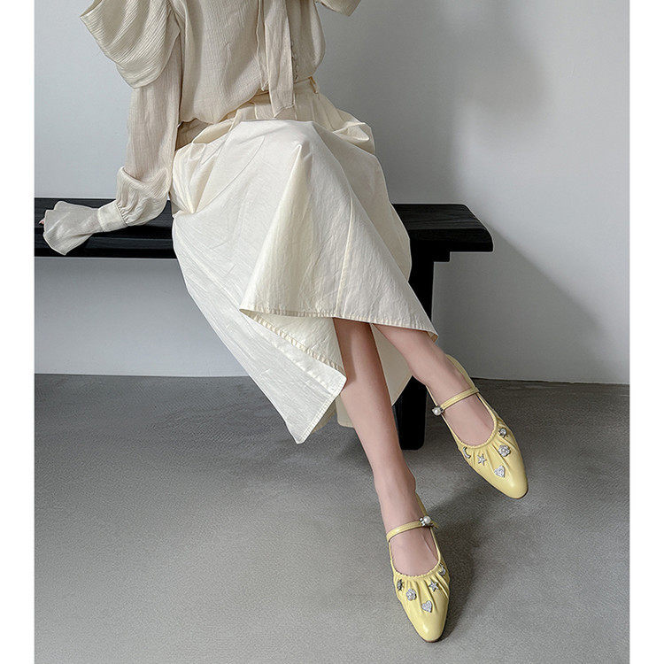 法式名媛羊皮银色单鞋女浅口真皮平底玛丽珍鞋仙女风配裙子晚晚鞋,户外/登山/野营/旅行用品,登山鞋/徒步鞋,淘宝优惠券,粉丝福利购,淘宝优惠卷