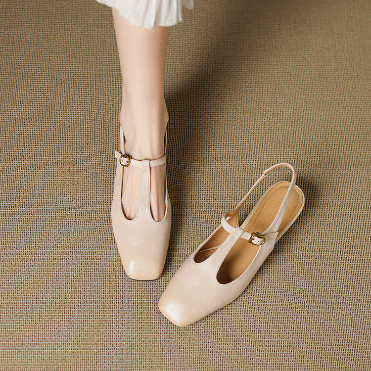 中跟3cm鞋子女款方头后空单鞋包头凉鞋女夏外穿2025新款粉色女鞋~,户外/登山/野营/旅行用品,登山鞋/徒步鞋,淘宝优惠券,粉丝福利购,淘宝优惠卷