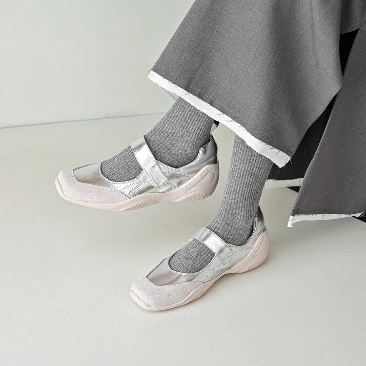 牛皮版~时尚运动芭蕾舞鞋女厚底魔术贴玛丽珍鞋软底低跟休闲单鞋~,户外/登山/野营/旅行用品,登山鞋/徒步鞋,淘宝优惠券,粉丝福利购,淘宝优惠卷