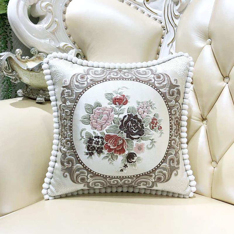 欧式沙发抱枕靠垫套奢华客厅北欧靠枕床头靠背大号护腰靠垫可拆严