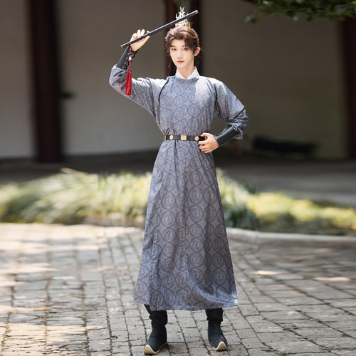 昭阳唐制圆领袍汉服放量青少年