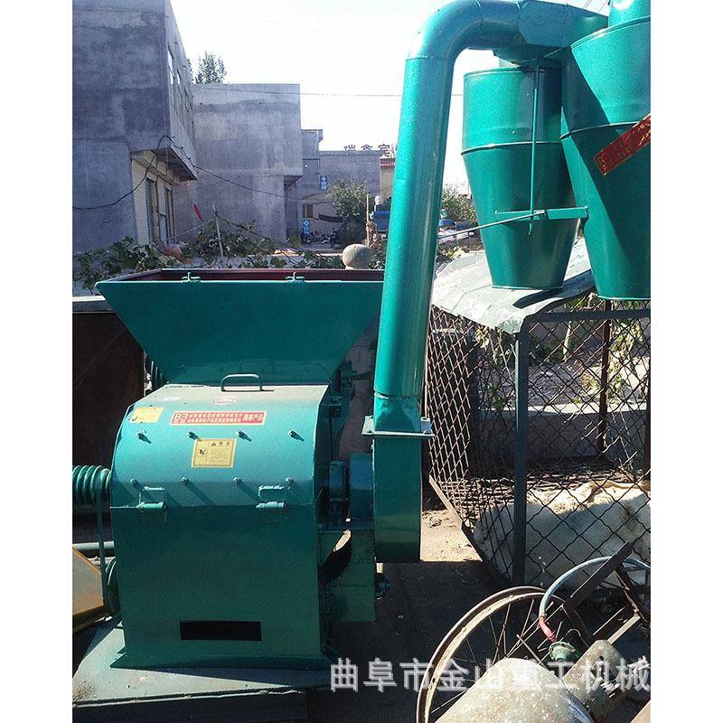 550型高粱秸秆破碎机鸡鸭鹅饲料加工设备锤片式油菜秸秆粉碎机