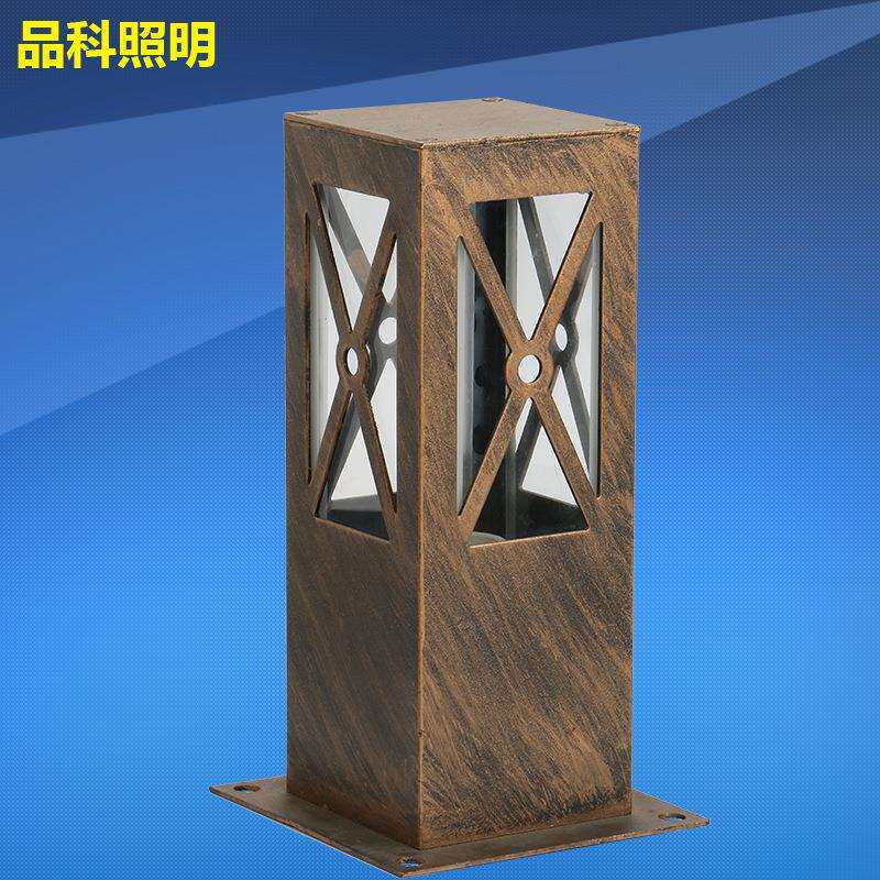 草坪灯外壳庭院草地灯公园石头防水路灯户外亮化工程照明灯具外壳