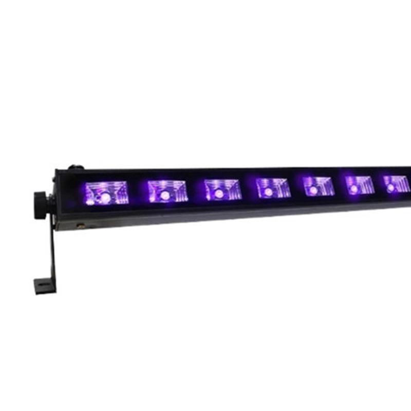 库存处理惊爆价18颗3W LED UV紫光长条洗墙染色灯舞台氛围效果灯
