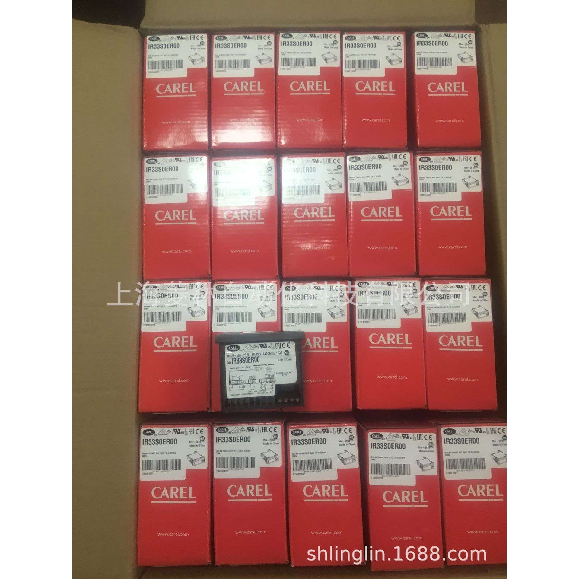 *意大利卡乐CAREL温控器IR33Z9HR20 EVD0000421 MCH2PT1041
