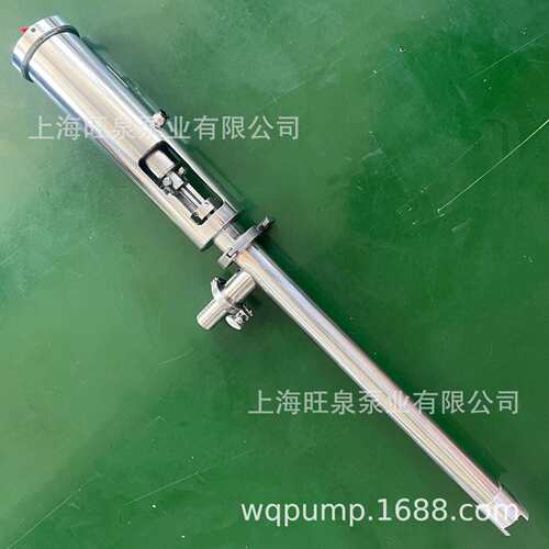 上海旺泉FY0.5T-500-3A卫生级快拆式气动浆料泵、分段式气动桶泵