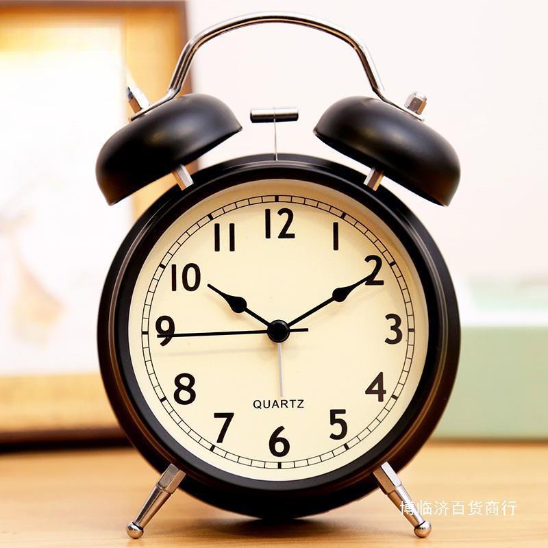 闹钟学生起床床头儿童男女孩时钟小闹铃叫醒2024