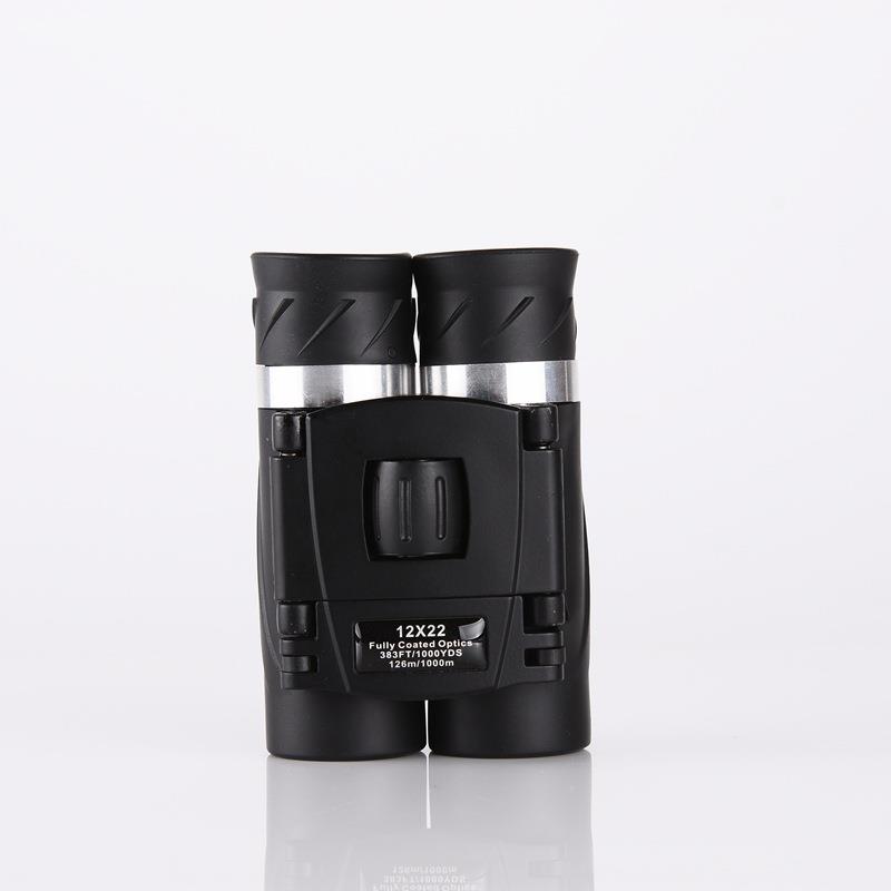 新品麻点8X21 10X22 10X25双筒望远镜高清高倍便携户外望眼镜厂家