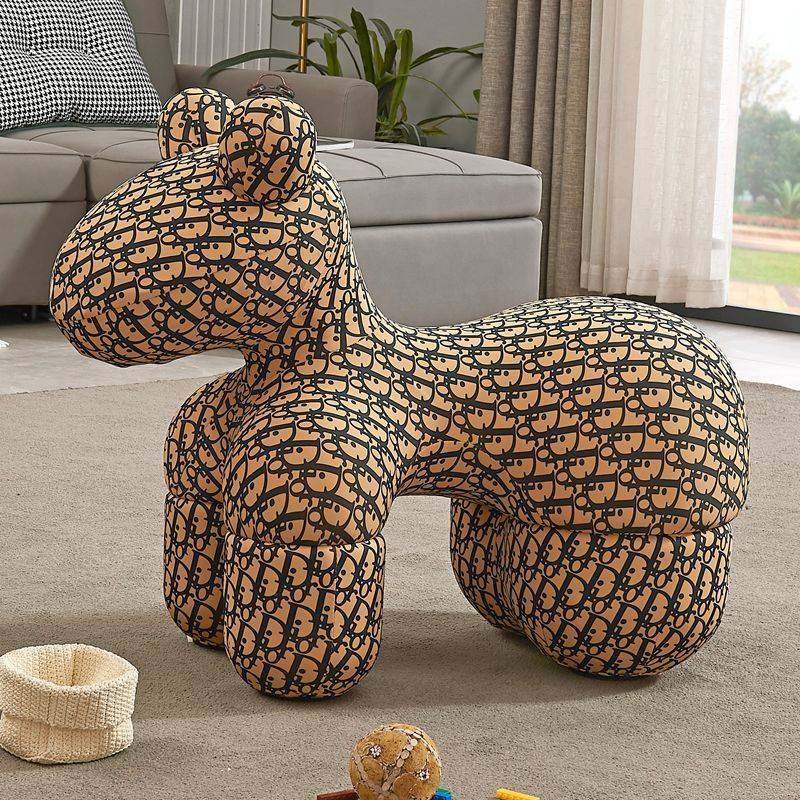 直销网红儿童小马椅动物座椅ponychair凳设计师款创意休闲椅客厅