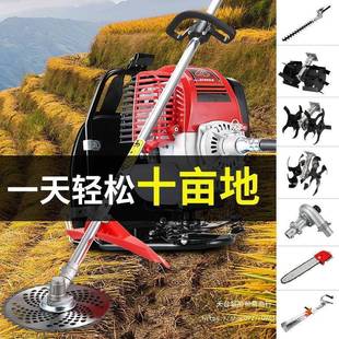 小型家用多功能农用开荒松土锄草开直销 雅马哈割草机汽油机背负式