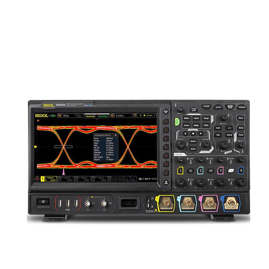 精电 DHO914S 数字示波器 125MHz 四通道 带信号源