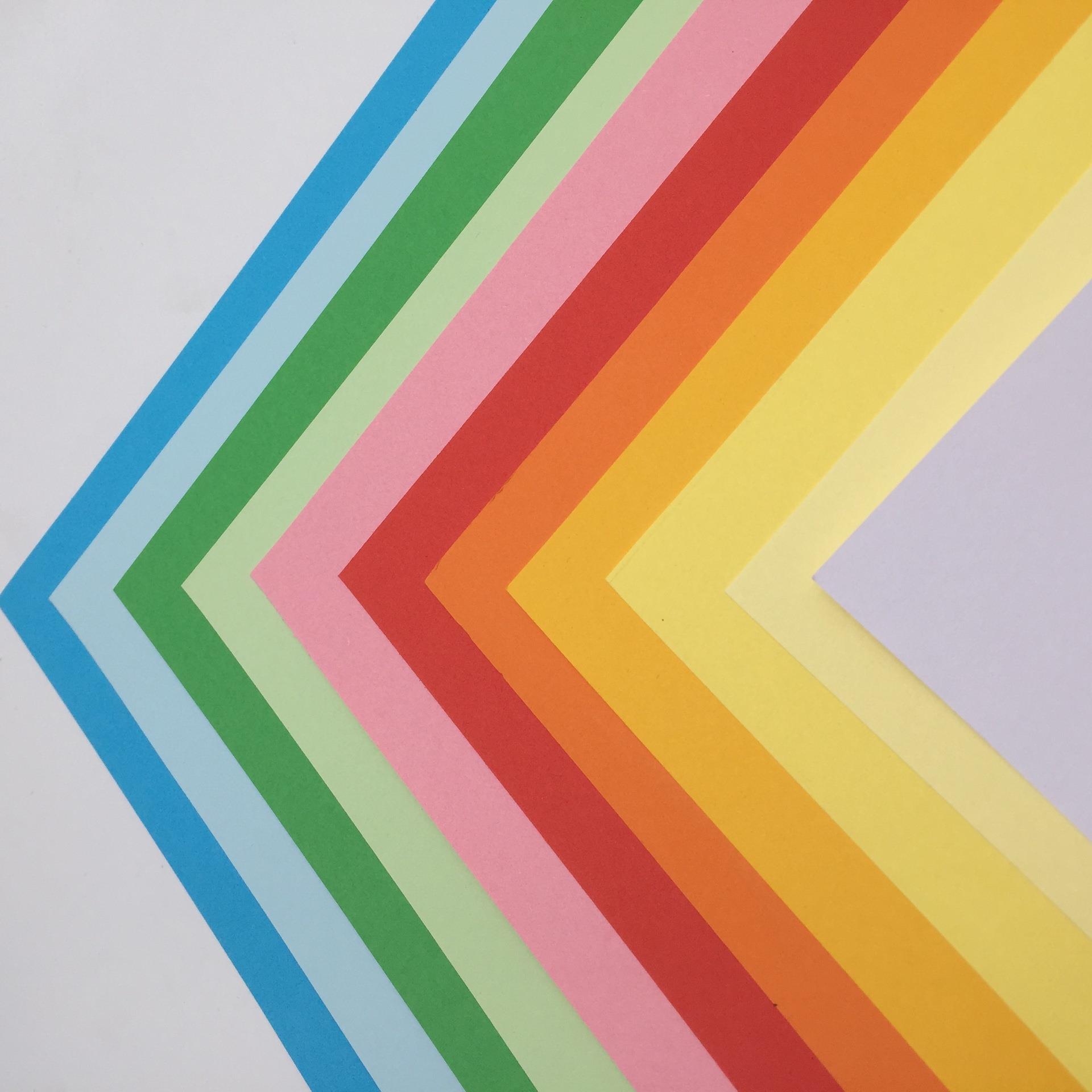 A4卡纸 A3 打印纸160g 手工纸 折纸黑白彩色加厚硬卡 绘画 100张