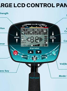 新型户外地下金属探测器D防水M-9宝10手持式深度搜索黄金寻装置