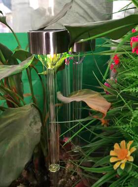 D太阳能LE能透明地草坪灯插草坪灯现货 庭地院花园装饰太阳透明插