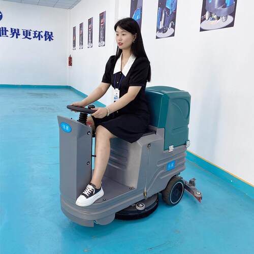 宁波驾驶式洗地机厂家直销工业车间工厂车库拖地机商用电动扫地机