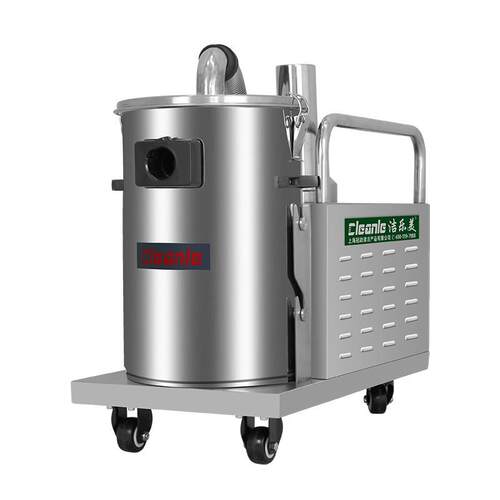 CNC固定工业吸尘器车间粉尘颗粒铁屑除尘设备干湿两用2.2KW
