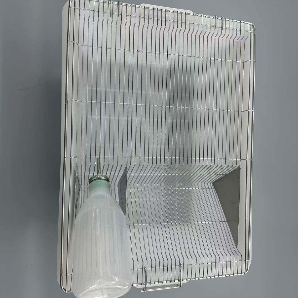 动物笼老鼠笼小白鼠笼饲养笼宠笼电垫料笼PP笼PC笼饮水瓶