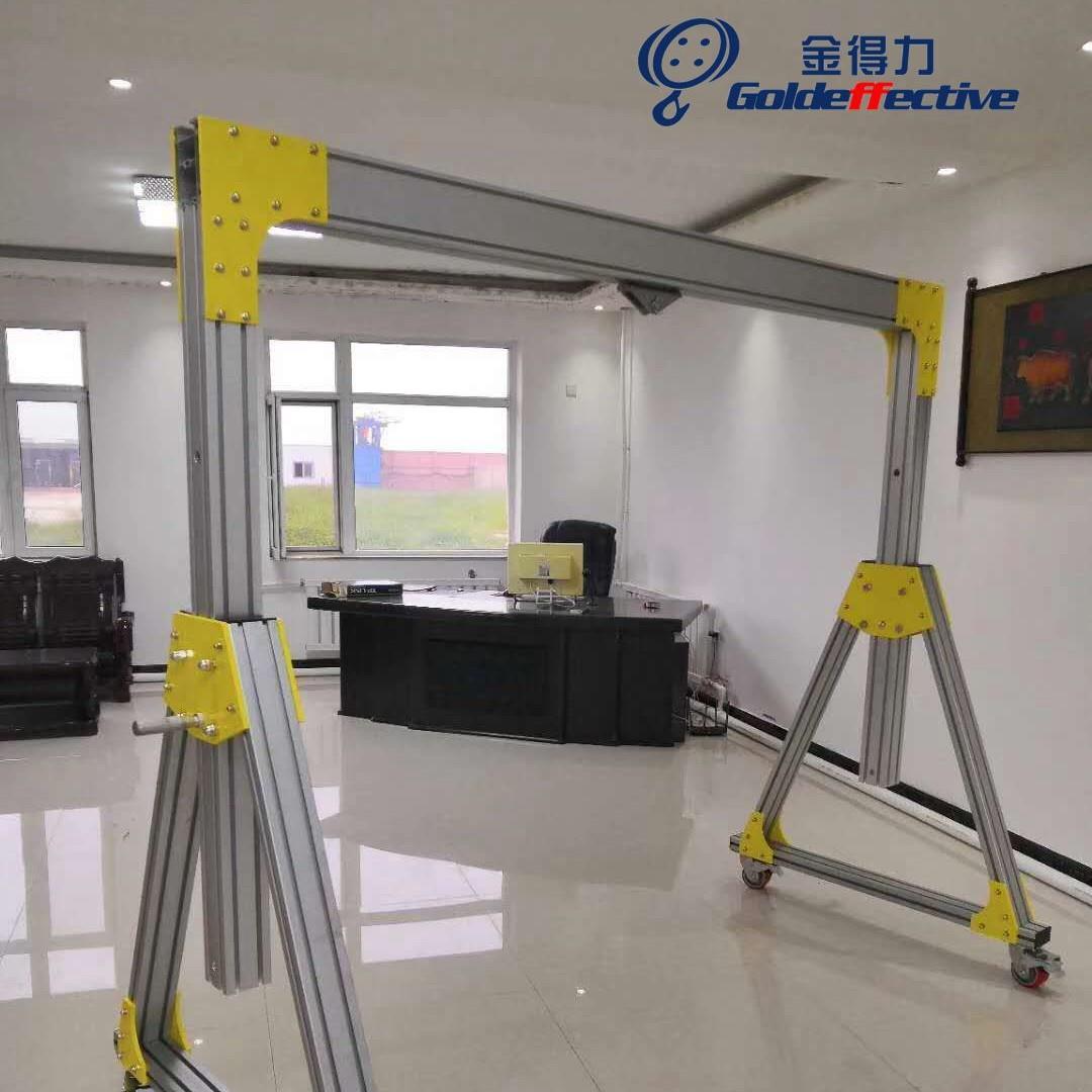 苏州简易小型龙门架起机可移动升降50K0BBL可G0.5T1T重龙门吊