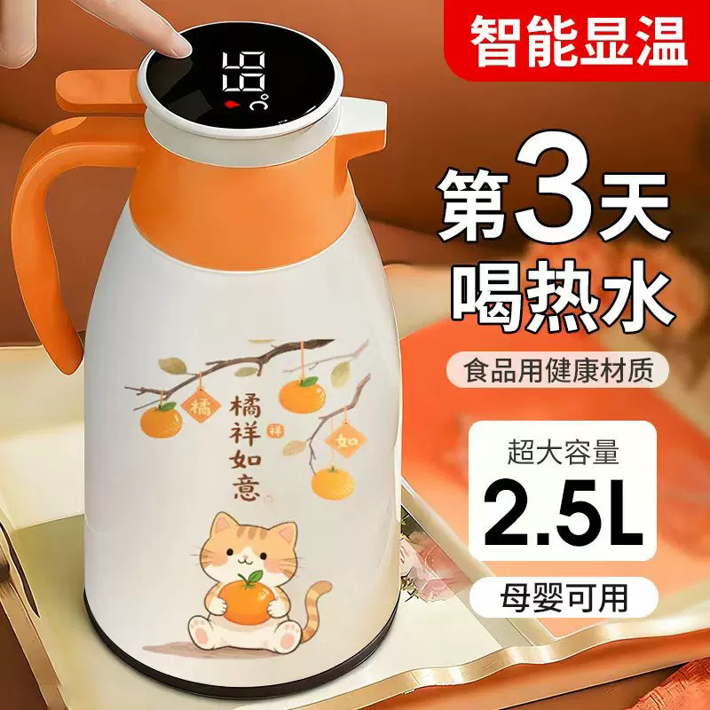 保温壶大容量热水壶家用保温暖水瓶办公室48小时长效保温2026新款