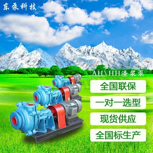 山東東泵 廠家直供耐MO砂漿泵洗砂泵 合金渣漿泵HH分?jǐn)?shù)渣漿泵 臥式
