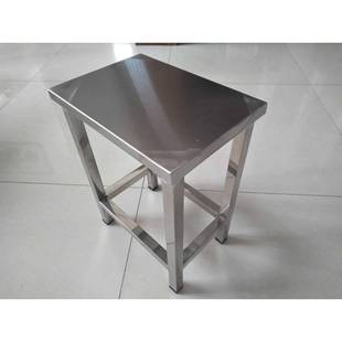 不锈钢凳子加高不锈钢方凳工厂操作凳实验室不锈钢凳子