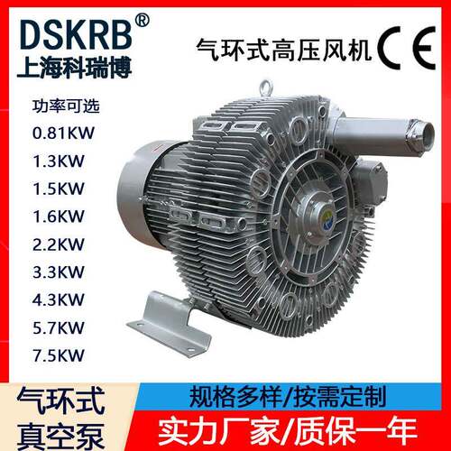 现货抽真空真空泵4RB-620-H57380V5.7KW真空吸附气环式真空泵