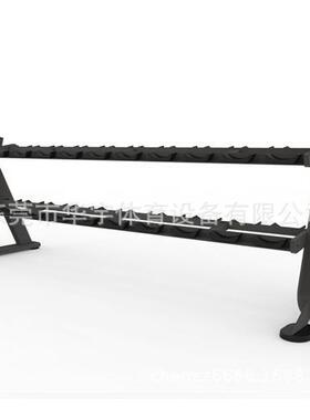 双层哑铃架（需另配哑）SH-G6884-T18可以放置10副哑铃