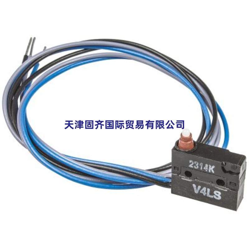 思博 V4LS 和V4LS-UL式微型开关柱塞类型 5A 250V 20x11x6.4mm